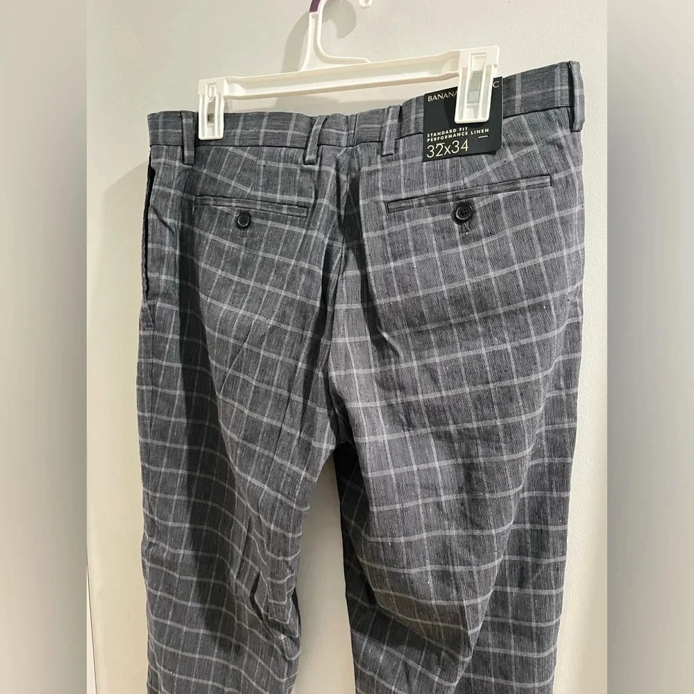 Banana Republic Performance Linen Dress Pants, size 32 X 34, new!